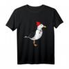 Küsten Möwe mit Mütze T-Shirt  Meer, Hafen & Strand Design für Norddeutsche, Segler & Meeresliebhaber