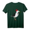 Küsten Möwe mit Mütze T-Shirt  Meer, Hafen & Strand Design für Norddeutsche, Segler & Meeresliebhaber