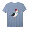 Küsten Möwe mit Mütze T-Shirt  Meer, Hafen & Strand Design für Norddeutsche, Segler & Meeresliebhaber