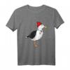 Küsten Möwe mit Mütze T-Shirt  Meer, Hafen & Strand Design für Norddeutsche, Segler & Meeresliebhaber