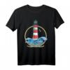 Leuchtturm Meer Möwe - Küste - Norden Moin T-Shirt für Norddeutschland-Fans, Meerliebhaber & Küstenstolz