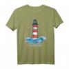 Leuchtturm Meer Möwe - Küste - Norden Moin T-Shirt für Norddeutschland-Fans, Meerliebhaber & Küstenstolz