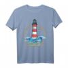 Leuchtturm Meer Möwe - Küste - Norden Moin T-Shirt für Norddeutschland-Fans, Meerliebhaber & Küstenstolz