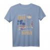Land Of The Free US Army T-Shirt für Männer - Cooles Vintage Freizeitshirt, perfekt als Geschenk für Soldaten, Army Fans & Veteranen zum Geburtstag oder Vatertag