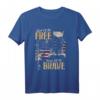Land Of The Free US Army T-Shirt für Männer - Cooles Vintage Freizeitshirt, perfekt als Geschenk für Soldaten, Army Fans & Veteranen zum Geburtstag oder Vatertag