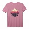 Wald Natur Quadrat Minimalismus T-Shirt - Stilvolles Geometrie-Design für Naturliebhaber
