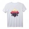 Wald Natur Quadrat Minimalismus T-Shirt - Stilvolles Geometrie-Design für Naturliebhaber