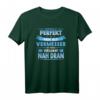 Niemand Ist Perfekt - Lustiges Vermesser T-Shirt für Vermessungsingenieure, Prüfungen & Büroarbeit