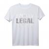 Lustiges 21. Geburtstag T-Shirt - Endlich legal, Vintage Design für den 21. Geburtstag von Mann oder Frau