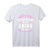Amina Namensgeschenk T-Shirt mit lustigem Spruch  Personalisiertes Geschenk für Frauen zum 18. Geburtstag, Namenstag, Prüfung & mehr