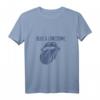 Rolling Stones 72 Logo Blau & Lonesome Vintage Weiß Tank Top - Offizielles Merchandise für Rockfans & Vintage-Liebhaber