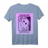 LEGALIZE HAPPINESS T-Shirt - Lustiges Party- und Festival-Shirt als Geschenkidee für Freunde und Familie