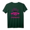 18 Jahre Bitte Eintragen - Personalisierbares Gästeliste T-Shirt für den 18. Geburtstag, Party & Überraschungsgeschenk für Teenager