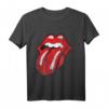 Rolling Stones Offizielles Zunge im Used-Look Langarmshirt - Authentisches Band-Merchandise für Fans
