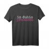 In dubio pro secco - Lustiges Jura Staatsexamen T-Shirt für Jurastudenten, Referendare, Anwälte & Richter