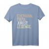 Herren 'Ehemann Papa Jurist Legende' T-Shirt  Vintage Spruch Design für Juristen, Absolventen & Rechtswissenschaftler