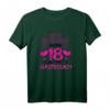 18 Jahre Bitte Eintragen - Gästeliste T-Shirt für Geburtstagsfeier, Überraschungsparty & Volljährigkeit  Perfektes Geschenk zum 18. Geburtstag