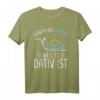 Dativ Genetiv Schwimmer Schwimmen Grammatik Lehrer T-Shirt  Lustiges Geschenk für Sprachliebhaber, Schwimmsport-Fans & Lehrer