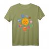 Sonnensystem mit Planeten für Kinder oder Lehrer T-Shirt  Lustiges Lernshirt für Junior-Astronauten, Geburtstage & Weihnachten