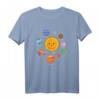 Sonnensystem mit Planeten für Kinder oder Lehrer T-Shirt  Lustiges Lernshirt für Junior-Astronauten, Geburtstage & Weihnachten