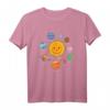Sonnensystem mit Planeten für Kinder oder Lehrer T-Shirt  Lustiges Lernshirt für Junior-Astronauten, Geburtstage & Weihnachten