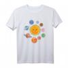 Sonnensystem mit Planeten für Kinder oder Lehrer T-Shirt  Lustiges Lernshirt für Junior-Astronauten, Geburtstage & Weihnachten