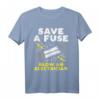 Save A Fuse Blow An Electrician Lustiges Humor T-Shirt für Elektriker, Linemen & Ingenieure  Perfektes Geschenk für Geburtstag, Vatertag & Weihnachten