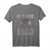 Offensive Lineman All Guts No Glory Fußball T-Shirt  Perfekt für Schul- und College-Offensivlinemen, die ihre Stärke zeigen