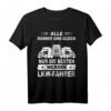 Herren LKW Fahrer T-Shirt - Nur die besten werden Berufskraftfahrer mit coolem Lastwagen Design & Spruch