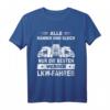 Herren LKW Fahrer T-Shirt - Nur die besten werden Berufskraftfahrer mit coolem Lastwagen Design & Spruch