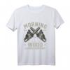 Morning Wood Lumber Company Holzfäller Langarmshirt  Vintage Design mit Kettensäge, ideales Geschenk für Holzfäller, Lumberjills & Baumliebhaber