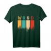 Retro-Holz | Vintage-Wald | Lumberjack Woodworker T-Shirt  Perfektes Geschenk für Holzfäller, Vater, Mutter & Familienmitglieder zu Weihnachten, Geburtstag & Vatertag