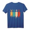 Retro-Holz | Vintage-Wald | Lumberjack Woodworker T-Shirt  Perfektes Geschenk für Holzfäller, Vater, Mutter & Familienmitglieder zu Weihnachten, Geburtstag & Vatertag