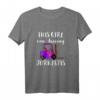 Damen This Girl Can Driving Forklifts Gabelstapler Stapler Fahrerin Logistik T-Shirt  Geschenk für Staplerfahrerinnen & Lagerfacharbeiter mit Staplerschein