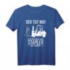 Fachlagerist Lagerist Gabelstapler Staplerfahrer T-Shirt  Perfektes Geschenk für Logistik-Profis & Lagerpersonal