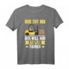 Der Tut Nix Der Will Nur Stapler Fahren Gabelstaplerfahrer T-Shirt  Lustiges Logistik-Design für Lagerlogistiker & Staplerfahrer
