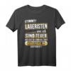 Herren T-Shirt Lagerist Lagerlogistik Logistiker Geschenk mit Spruch  Lustiges Arbeitsspruch T-Shirt für Beruf, Weihnachten & Geburtstag