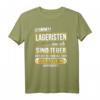 Herren T-Shirt Lagerist Lagerlogistik Logistiker Geschenk mit Spruch  Lustiges Arbeitsspruch T-Shirt für Beruf, Weihnachten & Geburtstag