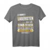 Herren T-Shirt Lagerist Lagerlogistik Logistiker Geschenk mit Spruch  Lustiges Arbeitsspruch T-Shirt für Beruf, Weihnachten & Geburtstag