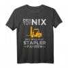 Staplerfahrer Gabelstapler Lagerist Geschenk T-Shirt - Lustiges Logistik Outfit für Männer & Papa, Perfekt für Lager & Logistik Beruf