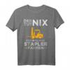 Staplerfahrer Gabelstapler Lagerist Geschenk T-Shirt - Lustiges Logistik Outfit für Männer & Papa, Perfekt für Lager & Logistik Beruf