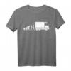 LKW Fahrer Laster Truck Trucker Fernfahrer Evolution - Lustiges T-Shirt für Fahrer & Fernfahrer
