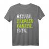 Bester Staplerfahrer Ever T-Shirt  Lustiges Logistik Geschenk für Lageristen, Staplerfahrer & Lagerpersonal zum Geburtstag & Abschluss