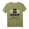 Herren Lagerist T-Shirt mit Logistik Spruch  Für Gabelstaplerfahrer, Lagerarbeiter & Staplerfahrer