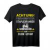 Überarbeiteter Staplerfahrer Gabelstapler T-Shirt mit Spruch - Lustiges Logistik Berufskleidung für Lagerarbeiter & Fachlageristen
