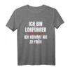 Lustiges Lokführer Geschenk T-Shirt - Humorvolles Bahnfahrer Oberteil für Weihnachten & Geburtstag