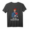 Schaffner Lokführer Geschenk Comic T-Shirt - Perfekt für Bahnfahrer, Zugbegleiter & Dampflokfans als Geburtstags- oder Weihnachtsgeschenk