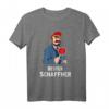 Schaffner Lokführer Geschenk Comic T-Shirt - Perfekt für Bahnfahrer, Zugbegleiter & Dampflokfans als Geburtstags- oder Weihnachtsgeschenk