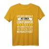 Leg Dich Niemals Mit Einem Lokführer An T-Shirt  Lustiges Eisenbahn Geschenk für Lokführer, Eisenbahner & Modelleisenbahn Fans zu Weihnachten, Geburtstag & Vatertag