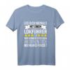 Leg Dich Niemals Mit Einem Lokführer An T-Shirt  Lustiges Eisenbahn Geschenk für Lokführer, Eisenbahner & Modelleisenbahn Fans zu Weihnachten, Geburtstag & Vatertag